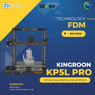 3D Printer Kingroon KP5L PRO XYZ Dual Linear Rail Direct Drive TMC2225